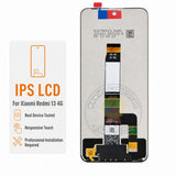 Replacement LCD Display Touch Screen with Frame Assembly for Xiaomi Redmi 13 4G 2404ARN45A 24040RN64Y