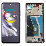 Replacement AMOLED Display Touch Screen With Frame Assembly for Tecno Spark 20 Pro+ Plus KJ7