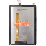 Replacement New Display for Amazon Fire HD 8 2024 14th Gen R24SB8 LCD Touch Screen Assembly Black