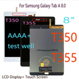Pantalla táctil LCD de repuesto para Samsung Galaxy Tab A 8.0 T350 T355