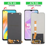 Replacement AMOLED Display Touch Screen for OPPO A78 4G CPH2565