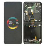 Replacement Display for Samsung Galaxy Z Flip5 F731B SM-F731B SM-F731U SM-F731W AMOLED Foldable Touch Screen with Frame Assembly