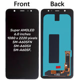 Replacement AMOLED Display Touch Screen for Samsung Galaxy A6+ 2018 SM-A605F