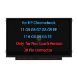For HP Chromebook 11 G3 G4 G5 G6 G7 G9 11.6 inch HD LCD Panel