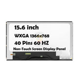 NT156WHM-N50 15.6 inch HD Laptop LCD Panel 40 Pin