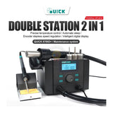 QUICK 8786D+ 2-in-1 Soldering & Hot Air Rework Station
