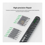 RELIFE E1 Electric Screwdriver 12 Bits 5 Speed Torque for Phone Repair