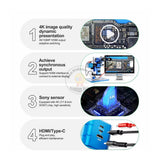 RELIFE MC2 4K Multimeter Camera HDMI Type-C Dual Screen for PCB Repair