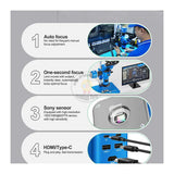 RELIFE MC3 Pro 4K HD Industrial Video Microscope Camera