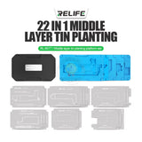 RELIFE RL-601T 31 in 1 Middle Frame BGA Reballing Stencil Platform Set
