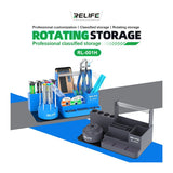 RELIFE RL-001H 360 Rotating Storage Rack for Phone Repair Tools