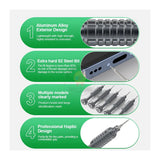 RELIFE RL-730A Magnetic Screwdriver Set 5 pcs Steel Cannon King Series
