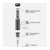 RELIFE RL-730A Magnetic Screwdriver Set 5 pcs Steel Cannon King Series