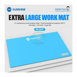 SUNSHINE SS-004F Heat Insulation Silicone Mat for Phone PCB Repair