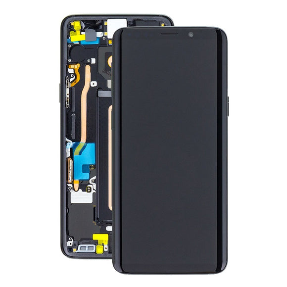Replacement For SAMSUNG Galaxy S9 G960 SUPER AMOLED LCD Display Touch Screen With Frame Assembly