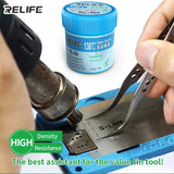 RELIFE RL-404 Flujo de soldadura Sin plomo Baja temperatura 138 Pasta de estaño 