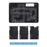 Plataforma de reballing de marco medio Qianli para iPhone 12 12pro 12mini 12promax