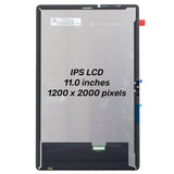 Ersatz 10,1 Zoll für Lenovo Tab P11/P11 Plus TB-J606 TB-J606F TB-J606N LCD-Display und Touchscreen