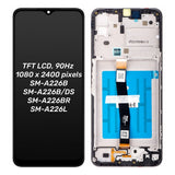 Replacement For Samsung Galaxy A22 5G A226B SM-A226B/DS LCD Display Touch Screen With Frame Assembly