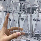 Funda transparente para teléfono iPhone 13 Pro Max Mini Space, carcasa transparente, parachoques, fundas acrílicas de alta dureza