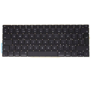 Replacement For MacBook Pro 13" A1708 Keyboard UK Layout Late 2016 2017 With Backlight New
