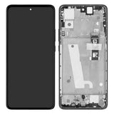 Pantalla táctil LCD AMOLED de repuesto con marco para Motorola Edge 30 XT2203