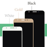 Reemplazo para Samsung Galaxy J5 Prime G570 On5 G570F pantalla LCD montaje de digitalizador con pantalla táctil negro blanco dorado