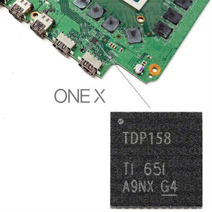 Chip de Control HDMI IC Retimer TDP158 piezas de reparación para reemplazo de consola Xbox One X