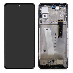 Pantalla táctil LCD AMOLED de repuesto con marco para Motorola Edge 30 XT2203