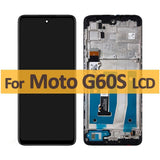 Replacement for Motorola Moto G60S XT2133-1 XT2133-2 LCD Display Touch Screen With Frame Assembly