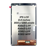 Replacement for Huawei MatePad T8 Kobe2-L09 Kobe2-L03 KOB2-L09 LCD Touch Screen Assembly Black