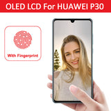 Ersatz für Huawei P30 ELE-L04 ELE-L29 ELE-L09 ELE-AL00 AMOLED LCD-Display Touchscreen Montage
