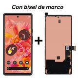 Reemplazo para Google Pixel 6 GB7N6 G9S9B16 G9S9B Pantalla AMOLED pantalla táctil con montaje de marco