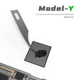 2UUL Hand Finish Sexy Blades CPU IC Chip BGA Glue Remover Knife Motherboard PCB Pry Tool