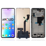 Replacement AMOLED Display for Xiaomi 12 Lite 5G 2203129G Touch Screen Digitizer With Frame Assembly