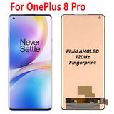 Replacement For OnePlus 8 Pro One Plus 8Pro 1+8 Pro IN2023 IN2020 IN2021 AMOLED Display Touch Screen Assembly