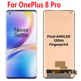 Ersatz für OnePlus 8 Pro One Plus 8Pro 1 + 8 Pro IN2023 IN2020 IN2021 AMOLED-Display und Touchscreen