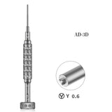 AMAOE 3D Screwdriver Aluminum Drill Handle S2 Alloy Head Tips Mobile Phone Repair Tools 7PCS/Set