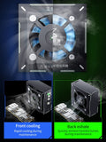 QIANLI MEGA-IDEA 2 In 1 UV Curing Heat Dissipation Smoke Exhaust Cooling Curing Fan