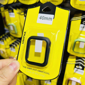 Funda de cobertura completa de vidrio templado para iWatch, carcasa para Apple Watch Series 1 ~ 7 S7, marco de parachoques de 41mm, 45mm, 38mm, 42mm, 40mm y 44mm