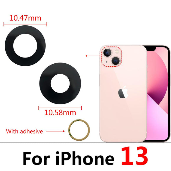 Replacement for iPhone 13 Mini Pro Max Rear Back Camera Glass Lens Original (Glass Only) Repair Parts OEM
