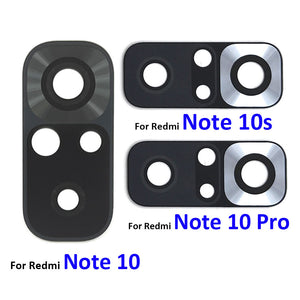 Replacement For Xiaomi Redmi Note 10 / Note 10s M2101K78G / Note 10 Pro / Note 10 5G Rear Back Camera Glass Lens With Adhesive Sticker