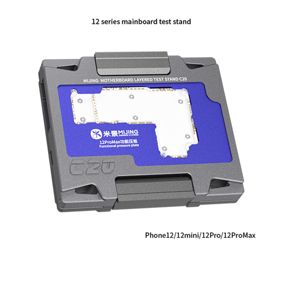 MiJing MJ C20 Motherboard Layered Test for IPhone 12/12mini/12Pro/12Pro Max Motherboard Function Diagnostic ISocket Fixture