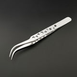 Tweezers Electronics Anti-static Curved Straight Tip Precision Stainless Forceps Mobile Phone Repair DIY Hand Tools Sets