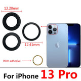 Ersatz für iPhone 13 Mini Pro Max Rückkamera-Glaslinse Original (nur Glas) Reparaturteile OEM