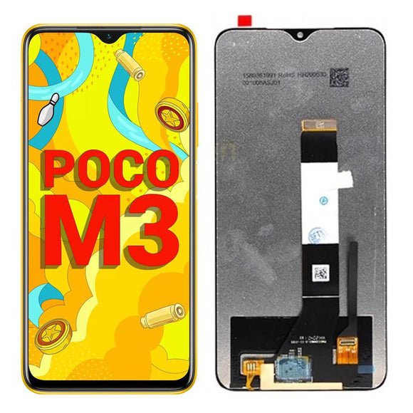 Replacement for Xiaomi Poco M3 Redmi 9T LCD Display Screen Touch Digitizer M2010J19CG M2010J19CT OEM Repair Parts