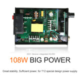 Quicko T12 STC OLED Soldering Station Electronic Welding Iron Digital Soldering Iron T12-952 Quick Heating