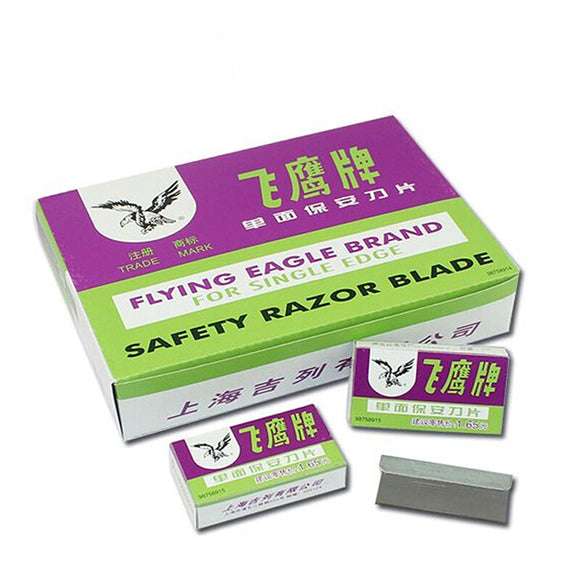 Flying Eagle Brand Safety Razor Blades 100PCS/Box for OCA Adhesive Sticker Removing Cleaning LCD Repair Tool