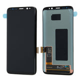 Replacement For Samsung Galaxy S8 G950 G950F OEM LCD Display Touch Screen Assembly With Frame Black Silver Blue Rose AMOLED OEM