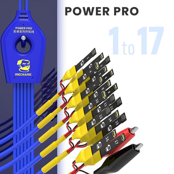 MECHANIC Power Pro 1 To 17 for Andriod Phone Detection Boot Repair Line